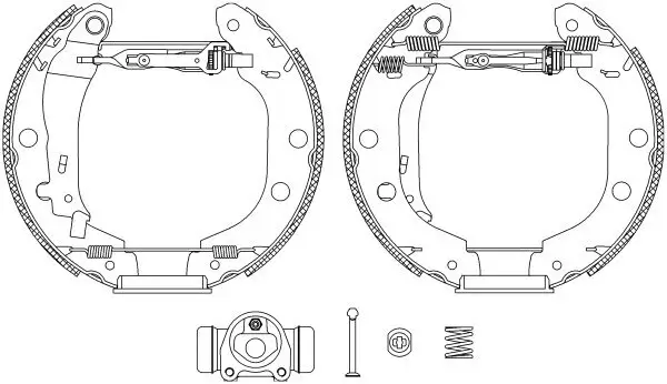 Bremsbackensatz TEXTAR 84052701