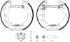 Bremsbackensatz Hinterachse TEXTAR 84052800 Bild Bremsbackensatz Hinterachse TEXTAR 84052800