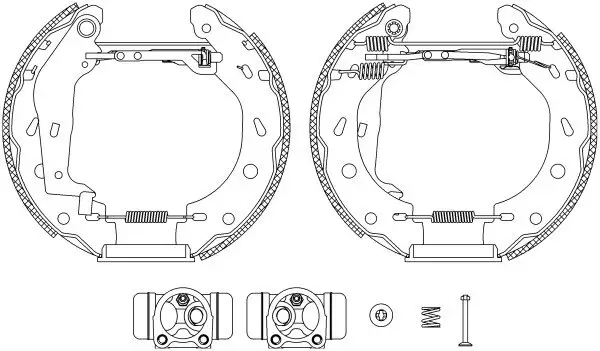 Bremsbackensatz TEXTAR 84057401