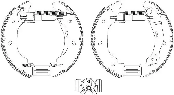 Bremsbackensatz TEXTAR 84059100