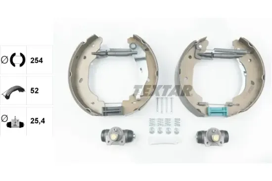 Bremsbackensatz Hinterachse TEXTAR 84059100 Bild Bremsbackensatz Hinterachse TEXTAR 84059100