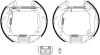 Bremsbackensatz Hinterachse TEXTAR 84059500 Bild Bremsbackensatz Hinterachse TEXTAR 84059500