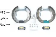 Bremsbackensatz Hinterachse TEXTAR 84059500
