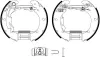Bremsbackensatz Hinterachse TEXTAR 84061100 Bild Bremsbackensatz Hinterachse TEXTAR 84061100