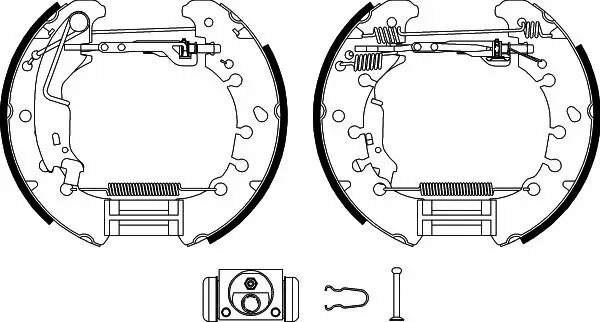 Bremsbackensatz TEXTAR 84061101 Bild Bremsbackensatz TEXTAR 84061101