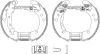 Bremsbackensatz Hinterachse TEXTAR 84062600 Bild Bremsbackensatz Hinterachse TEXTAR 84062600
