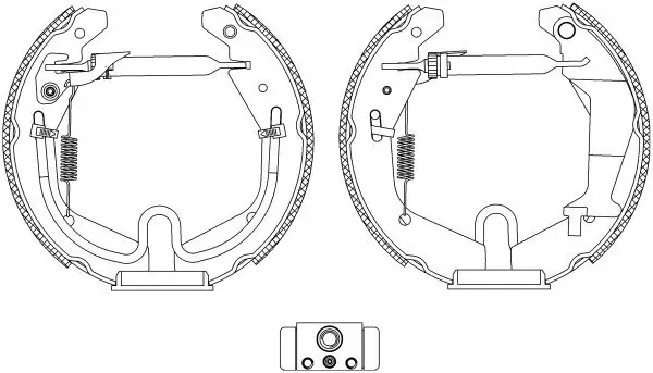 Bremsbackensatz TEXTAR 84065200