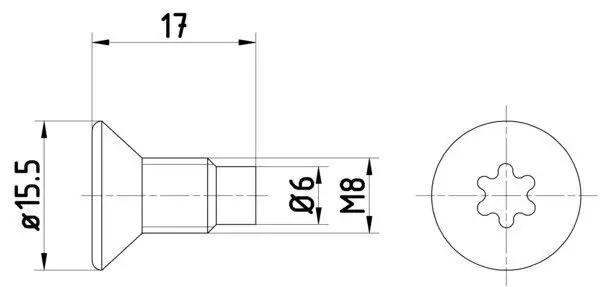 Schraube, Bremsscheibe TEXTAR TPM0004