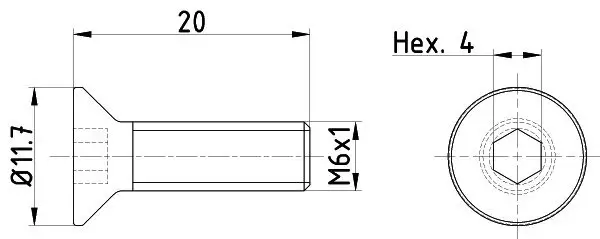 Schraube, Bremsscheibe TEXTAR TPM0015