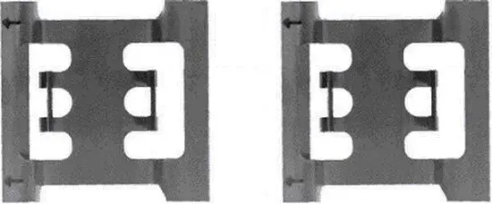 Zubehörsatz, Scheibenbremsbelag Vorderachse TEXTAR 82028100 Bild Zubehörsatz, Scheibenbremsbelag Vorderachse TEXTAR 82028100