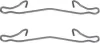 Zubehörsatz, Bremssattel TEXTAR 82029200