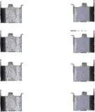 Zubehörsatz, Scheibenbremsbelag Hinterachse TEXTAR 82029900