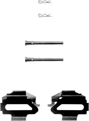 Zubehörsatz, Scheibenbremsbelag Hinterachse TEXTAR 82031600