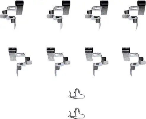 Zubehörsatz, Scheibenbremsbelag Vorderachse TEXTAR 82032500