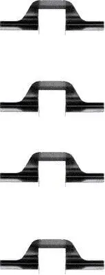 Zubehörsatz, Scheibenbremsbelag Hinterachse TEXTAR 82033000