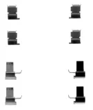 Zubehörsatz, Scheibenbremsbelag Hinterachse TEXTAR 82053000