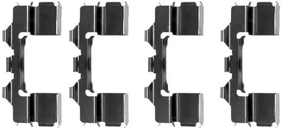 Zubehörsatz, Scheibenbremsbelag Vorderachse TEXTAR 82056600 Bild Zubehörsatz, Scheibenbremsbelag Vorderachse TEXTAR 82056600