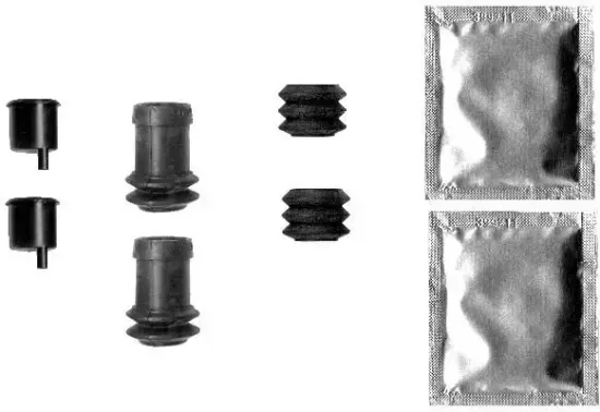 Führungshülse, Bremssattel Vorderachse TEXTAR 82063400 Bild Führungshülse, Bremssattel Vorderachse TEXTAR 82063400