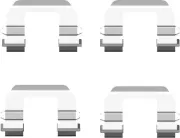 Zubehörsatz, Scheibenbremsbelag Vorderachse TEXTAR 82072600