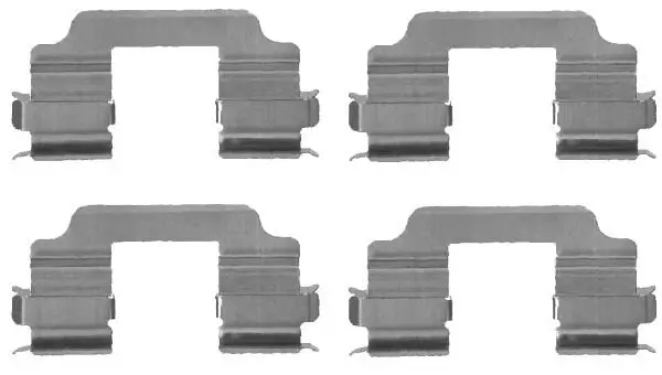 Zubehörsatz, Scheibenbremsbelag Vorderachse TEXTAR 82075700