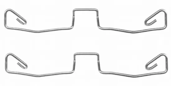 Zubehörsatz, Bremssattel Vorderachse TEXTAR 82500400 Bild Zubehörsatz, Bremssattel Vorderachse TEXTAR 82500400