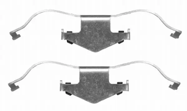 Zubehörsatz, Bremssattel Vorderachse TEXTAR 82501200