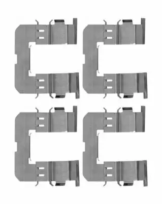Zubehörsatz, Scheibenbremsbelag Hinterachse TEXTAR 82505300