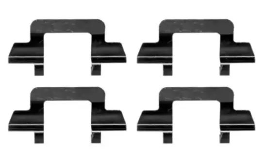 Zubehörsatz, Scheibenbremsbelag Vorderachse TEXTAR 82506100 Bild Zubehörsatz, Scheibenbremsbelag Vorderachse TEXTAR 82506100