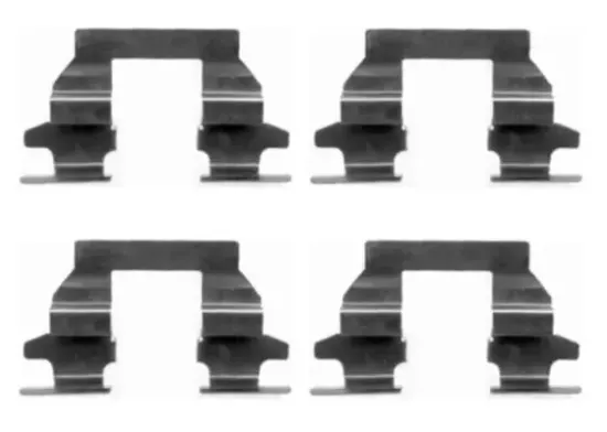 Zubehörsatz, Scheibenbremsbelag Hinterachse TEXTAR 82507600 Bild Zubehörsatz, Scheibenbremsbelag Hinterachse TEXTAR 82507600