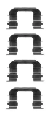 Zubehörsatz, Scheibenbremsbelag Vorderachse TEXTAR 82508400 Bild Zubehörsatz, Scheibenbremsbelag Vorderachse TEXTAR 82508400