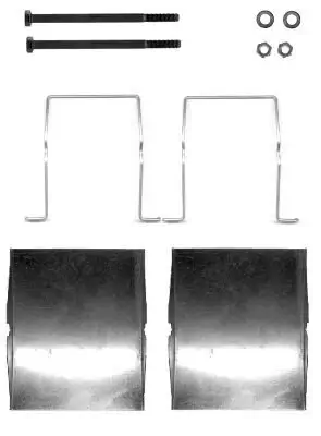 Zubehörsatz, Scheibenbremsbelag Hinterachse TEXTAR 82510600 Bild Zubehörsatz, Scheibenbremsbelag Hinterachse TEXTAR 82510600