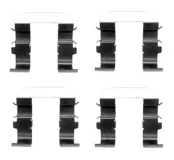 Zubehörsatz, Scheibenbremsbelag Hinterachse TEXTAR 82511000