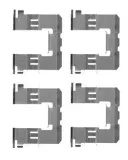 Zubehörsatz, Scheibenbremsbelag Hinterachse TEXTAR 82511900
