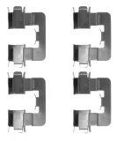 Zubehörsatz, Scheibenbremsbelag Hinterachse TEXTAR 82512300