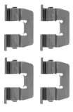 Zubehörsatz, Scheibenbremsbelag Vorderachse TEXTAR 82512700