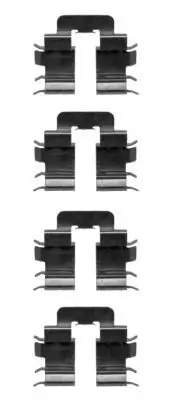 Zubehörsatz, Scheibenbremsbelag Hinterachse TEXTAR 82519600 Bild Zubehörsatz, Scheibenbremsbelag Hinterachse TEXTAR 82519600