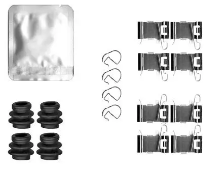 Zubehörsatz, Scheibenbremsbelag Vorderachse TEXTAR 82562900 Bild Zubehörsatz, Scheibenbremsbelag Vorderachse TEXTAR 82562900