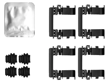 Zubehörsatz, Scheibenbremsbelag Vorderachse TEXTAR 82563000 Bild Zubehörsatz, Scheibenbremsbelag Vorderachse TEXTAR 82563000