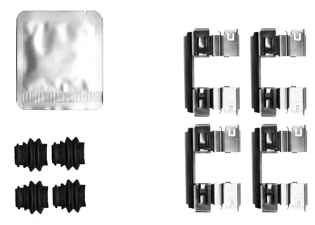 Zubehörsatz, Scheibenbremsbelag Hinterachse TEXTAR 82563700