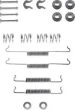 Zubehörsatz, Bremsbacken Hinterachse TEXTAR 97001500