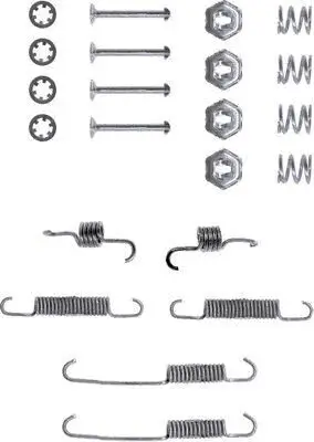 Zubehörsatz, Bremsbacken Hinterachse TEXTAR 97005900 Bild Zubehörsatz, Bremsbacken Hinterachse TEXTAR 97005900