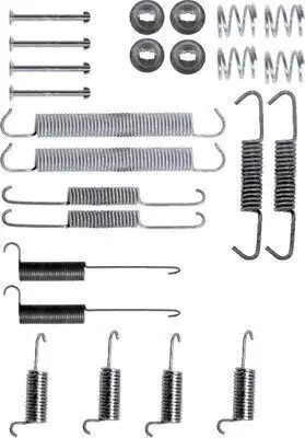 Zubehörsatz, Bremsbacken Hinterachse TEXTAR 97008500 Bild Zubehörsatz, Bremsbacken Hinterachse TEXTAR 97008500