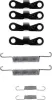 Zubehörsatz, Feststellbremsbacken Hinterachse TEXTAR 97008700
