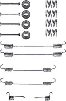 Zubehörsatz, Bremsbacken Hinterachse TEXTAR 97010100 Bild Zubehörsatz, Bremsbacken Hinterachse TEXTAR 97010100