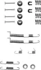 Zubeh&ouml;rsatz, Bremsbacken Hinterachse TEXTAR 97010900