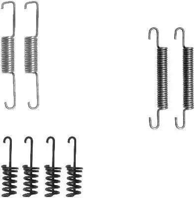 Zubehörsatz, Feststellbremsbacken TEXTAR 97012300 Bild Zubehörsatz, Feststellbremsbacken TEXTAR 97012300