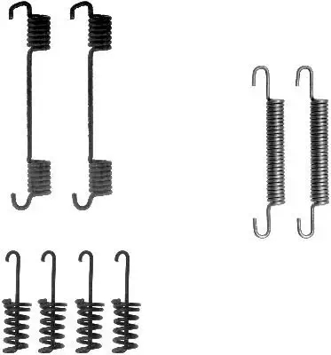 Zubehörsatz, Feststellbremsbacken Hinterachse TEXTAR 97012400 Bild Zubehörsatz, Feststellbremsbacken Hinterachse TEXTAR 97012400