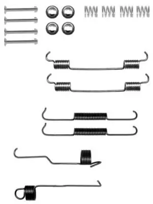 Zubehörsatz, Bremsbacken Hinterachse TEXTAR 97016100 Bild Zubehörsatz, Bremsbacken Hinterachse TEXTAR 97016100
