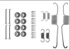 Zubehörsatz, Bremsbacken Hinterachse TEXTAR 97040200