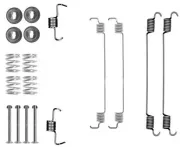 Zubehörsatz, Bremsbacken Hinterachse TEXTAR 97049900